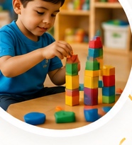 Niños jugando en el aula