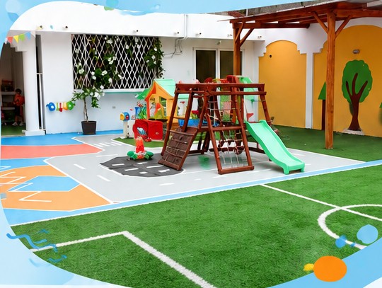 Área de juegos de Kinda House